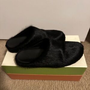 Marni Fussbett Sabot Slides